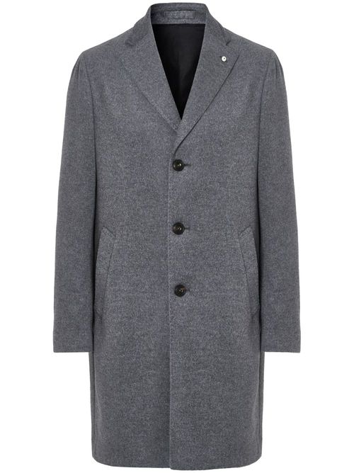 Single-breasted coat - Grey