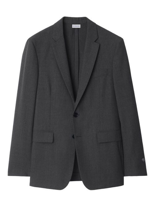 Burberry single-breasted blazer - Grey