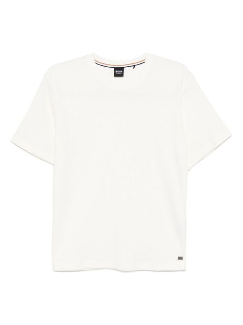 BOSS crew-neck T-shirt - White