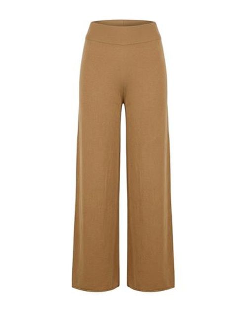 Woman Pants Camel Size 6 Merino Wool