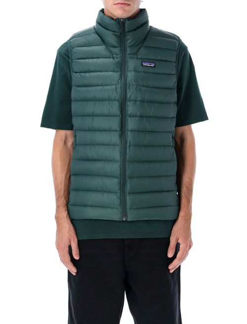 Down Sweater Padded Vest - Men's L