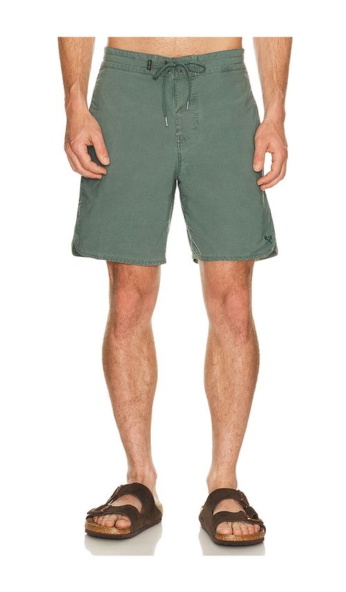 Dark Seas Go To Boardshort in Sage. 36. Also