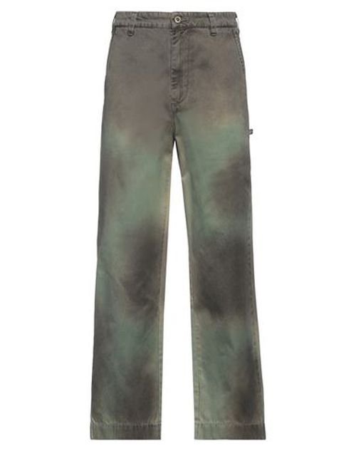 Thisisneverthat Man Pants Military green Size M Cotton