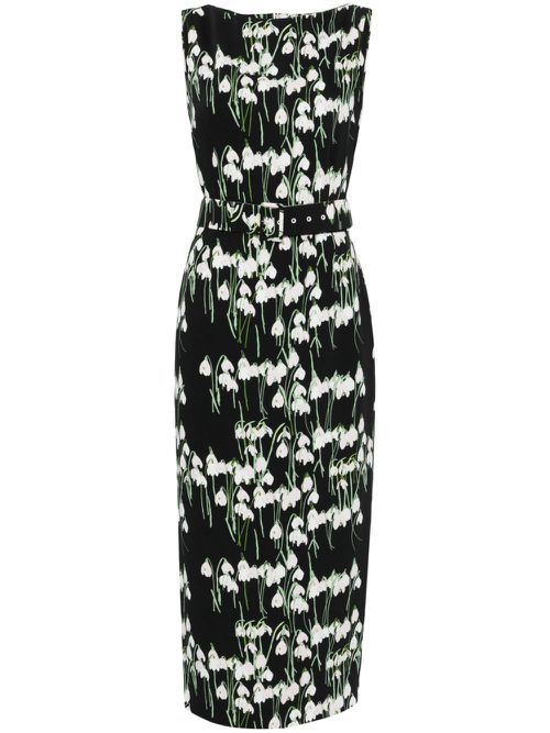 Lucille midi dress - Black