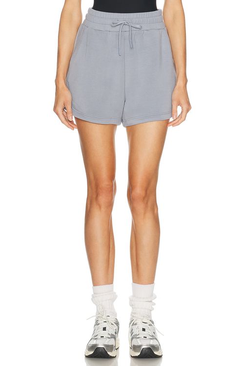 Varley Coulter High Rise Short in Wind Blue - Slate. XS also in S