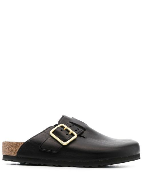 Slip-on leather shoes - Black