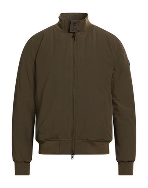 Man Jacket Military green Size XXL Nylon, Elastane