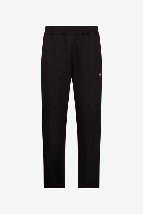 Black Joggers Trousers With Jc Monogram