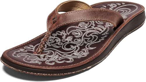 OLUKAI Paniolo Women's Premium Leather Sandals
