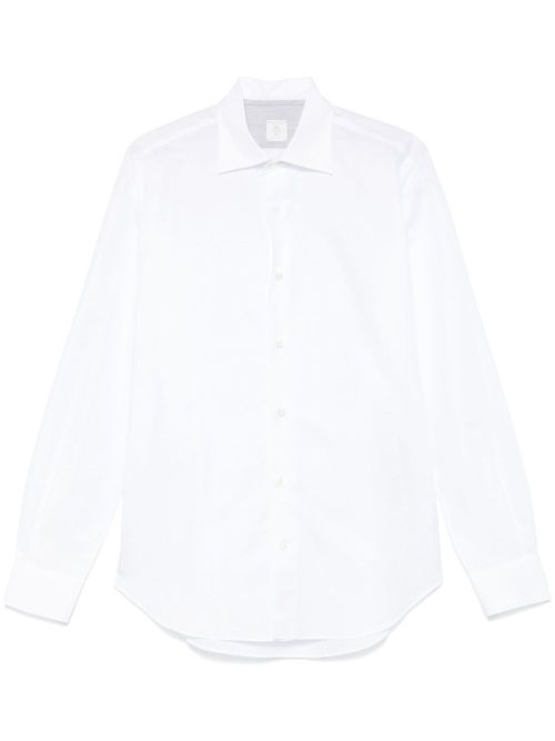Slub-texture shirt - White