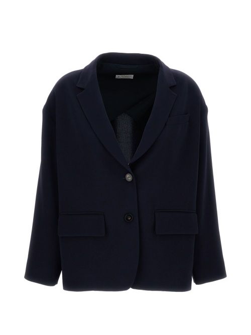 Single-breasted blazer jacket
