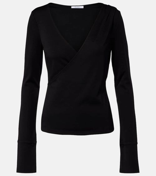 Adagio virgin wool wrap top