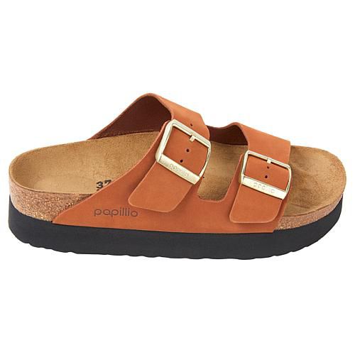 Papillio by Arizona Nubuck Leather Platform Sandal