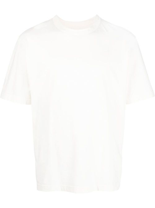 Ex-Ray logo-patch cotton T-shirt - White