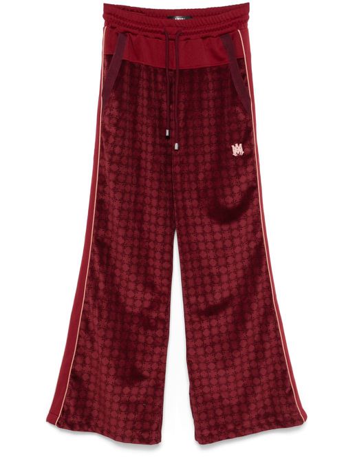 MA-monogram track pants - Red