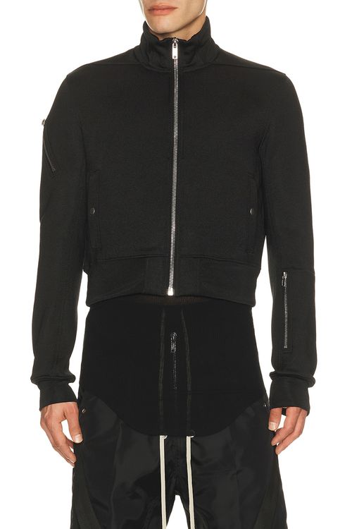 Rick Owens Rev Track Jacket in Black