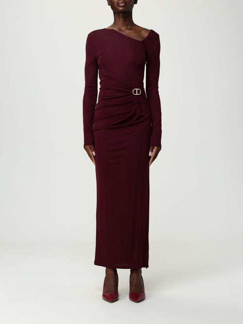 Dress Woman color Burgundy