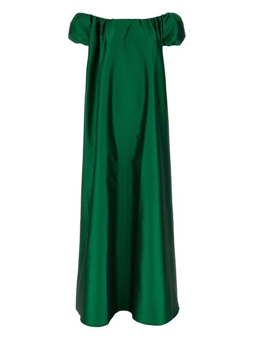Bernadette off-shoulder midi dress - Green