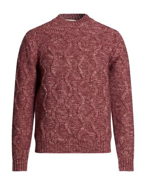 Man Sweater Antique rose Size L Wool