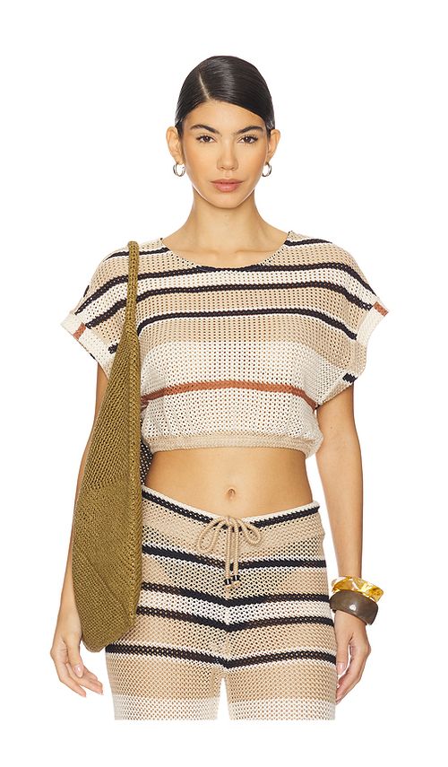 PQ Renee Crop Top in Pacific. M/L also in
