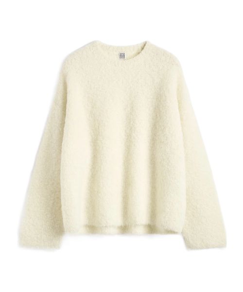 Totême Bouclé Crewneck Jumper