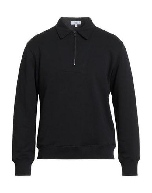 Man Sweatshirt Black Size XS Cotton