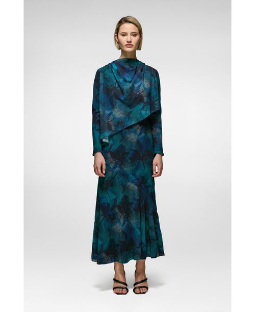 Women's Ali Dress - Navy print
