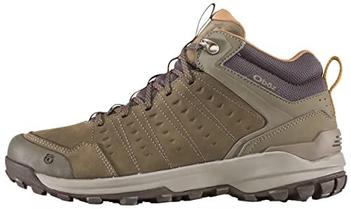 Oboz Sypes Mid Leather Waterproof Men's Boot Gunmetal