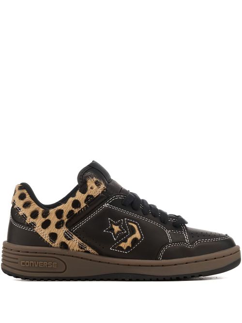 Weapon OX leather sneakers - Black