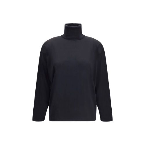 Silk Sweater — Black