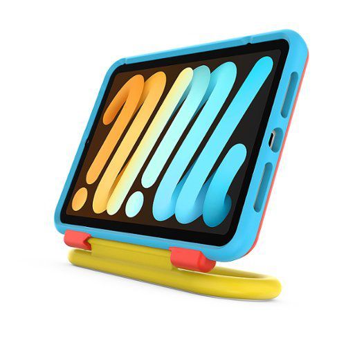 Kids EasyClean Tablet Case with Screen Protector for Apple iPad mini (6th generation) - Hearts and Craft