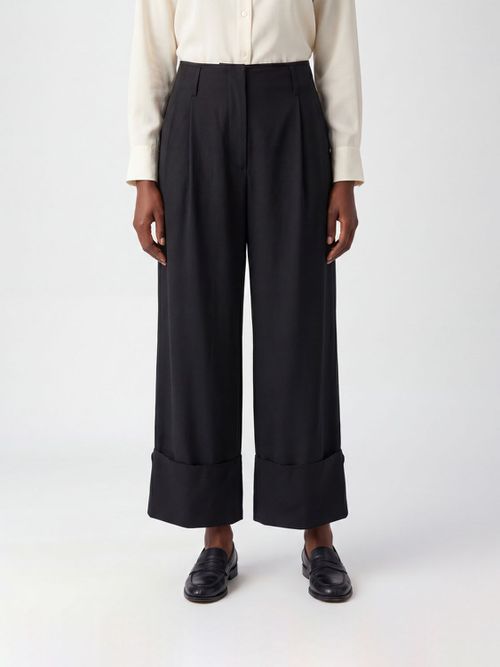 Pants Woman color Black