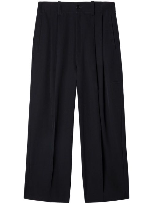OW darted tailored trousers - Black
