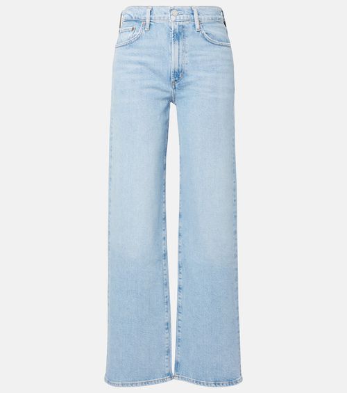 Harper high-rise wide-leg jeans