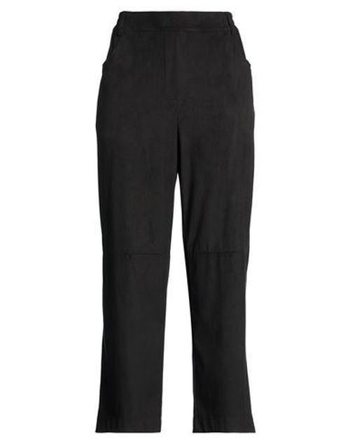 Woman Pants Black Size 6 Polyester, Elastane