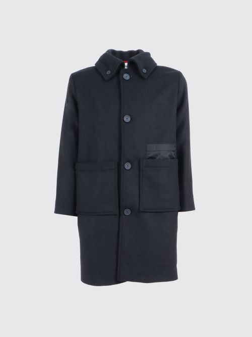 Coat Kids color Blue