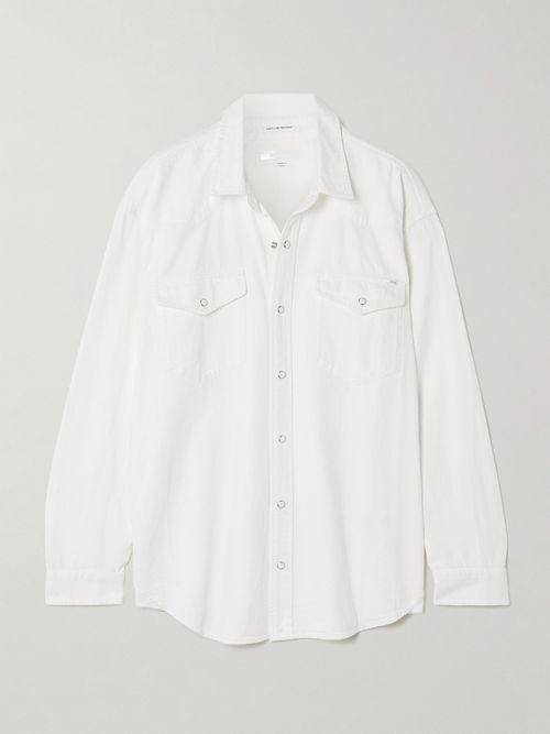 Chemise En Jean The Exes And Oh's - Blanc