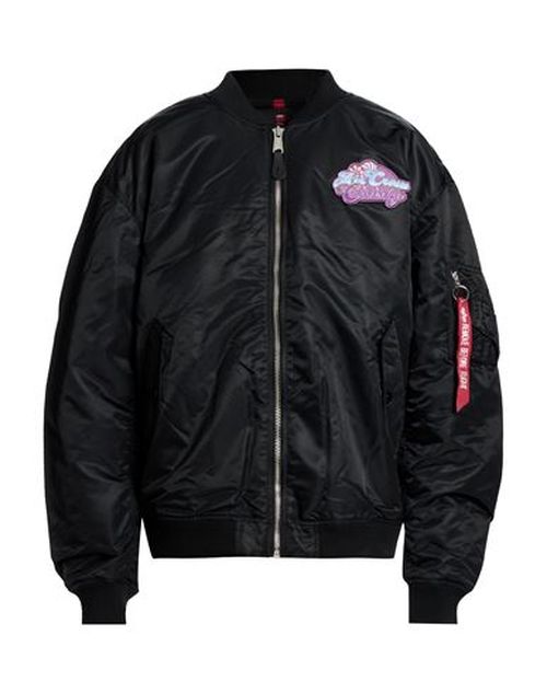 Man Jacket Black Size S Nylon