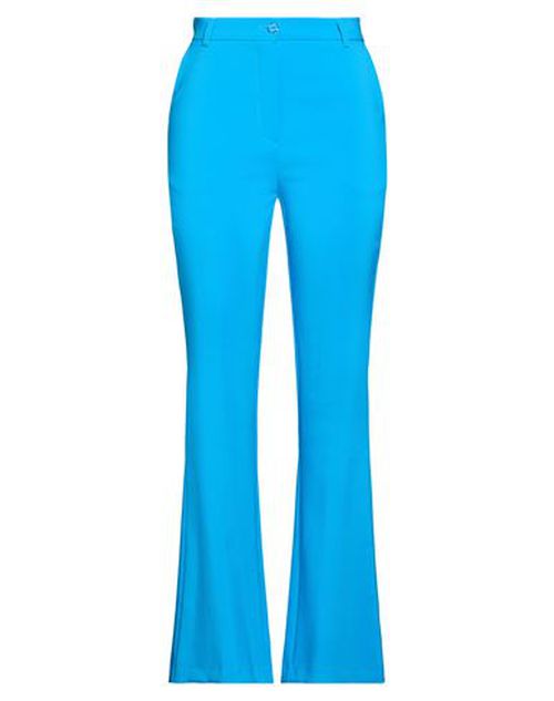 Woman Pants Azure Size 6 Polyester, Elastane