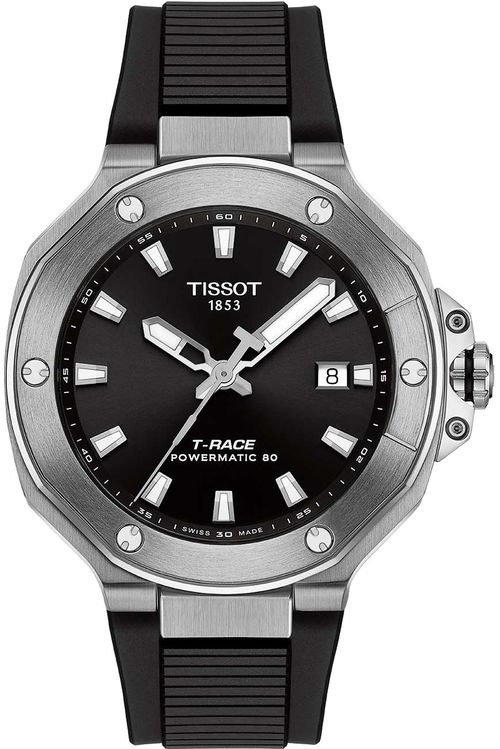 T-Race Powermatic 80 Watch 41mm with Black Dial
