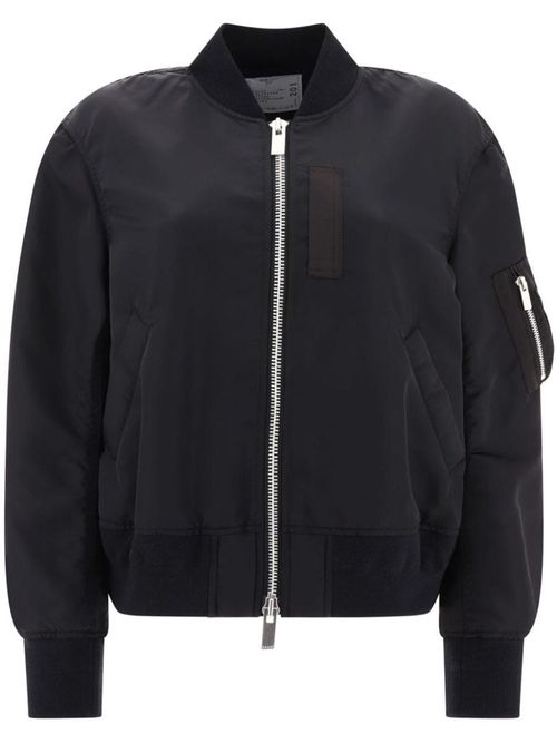 Nylon Bomber Jacket