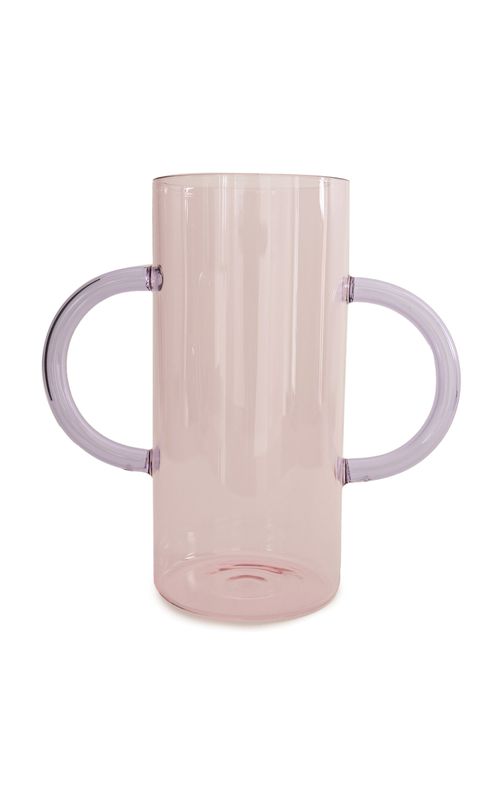 Handle Glass Vase
