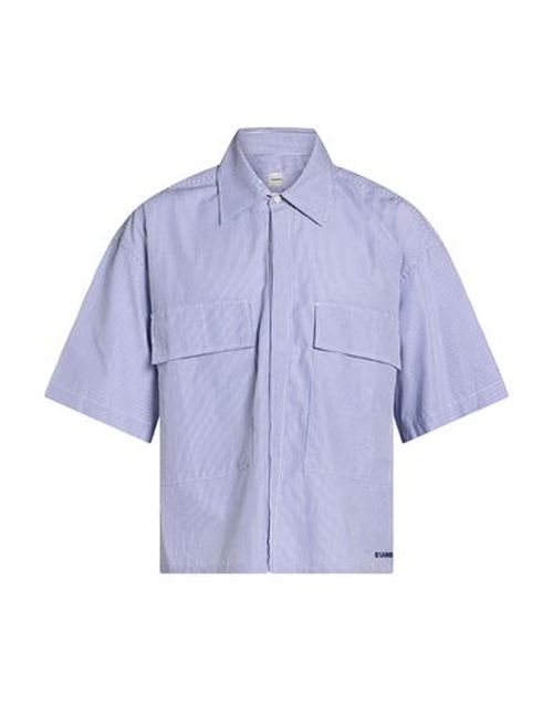 Man Shirt Navy Size M Cotton