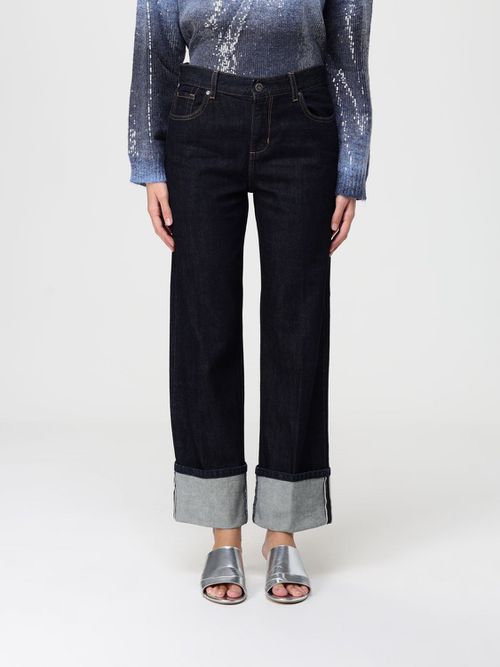 Jeans Woman color Denim