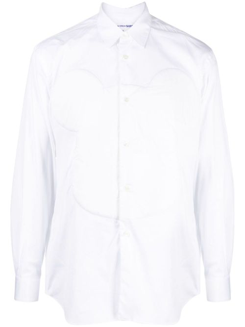 X Be@rbrick long-sleeve cotton shirt - White