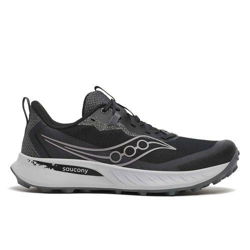 Men's Peregrine 15 Trail Running Shoes In Black/shadow