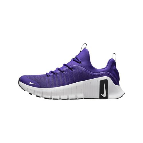 Nike Free Metcon 6 (Team Bank) Men's Workout Shoes (HM3754-500, Court Purple/Black/White)