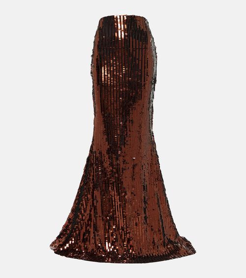 Ariel sequined maxi skirt