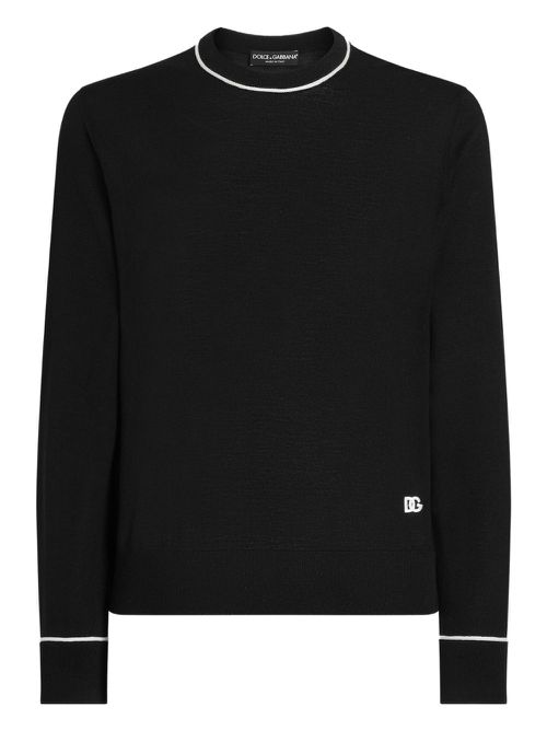 Wool sweater - Black