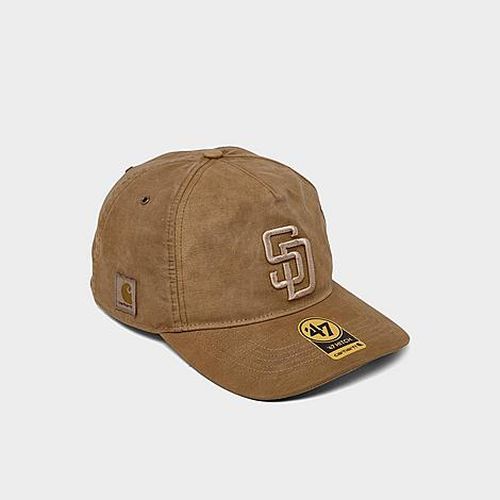 '47 x Carhartt San Diego Padres MLB HITCH Snapback Hat in Brown